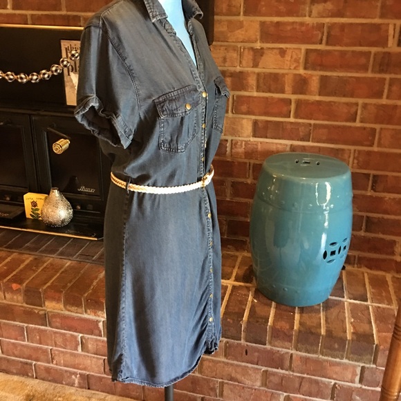 Jean dress by Maurices size small 🌈🌼🪴 - Picture 5 of 5